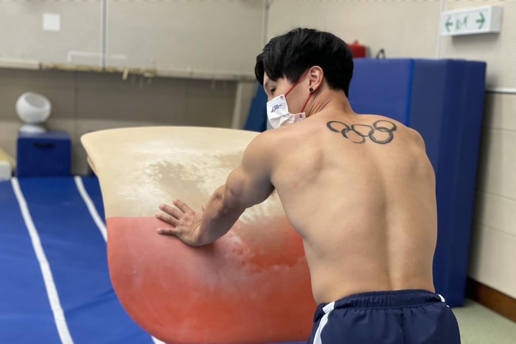 Gymnast Shek Wai-hung will be back to competition next week. Photo: Chan Kin-wa