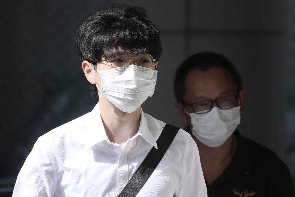 A former part-time RTHK reporter has been cleared of charges relating to carrying toy guns and a walkie-talkie near Hong Kong Police College last year. Photo: Xiaomei Chen