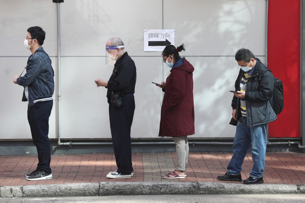 More than half of respondents in a recent survey reported losing income as a result of testing positive for Covid-19. Photo: Jonathan Wong