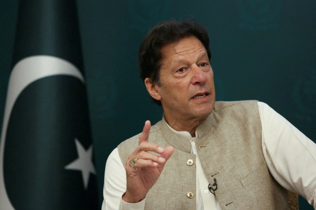 Pakistan prime minister Imran Khan’s leadership in question. Photo: Reuters