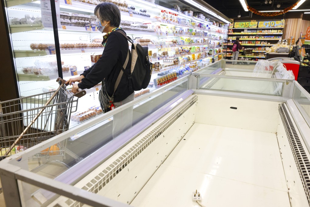 Speculation about a lockdown for universal Covid-19 testing sparked a wave of panic buying in Hong Kong. Photo: Dickson Lee