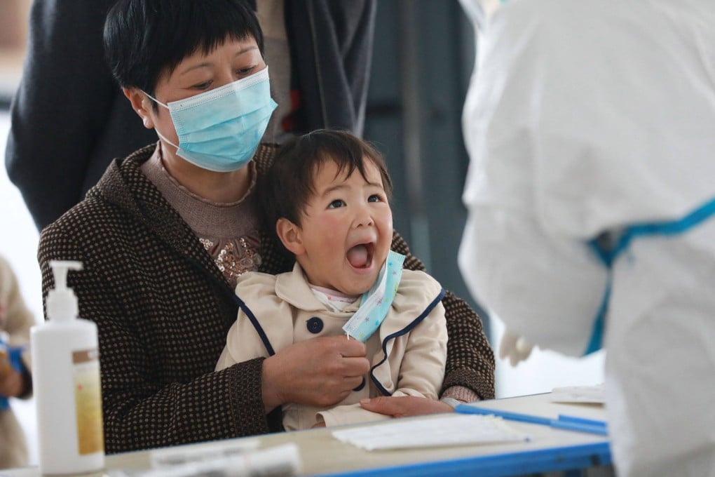 China’s dynamic zero approach to Covid-19 triggers mass nucleic acid testing and strict restrictions each time an outbreak is reported. Photo: AFP