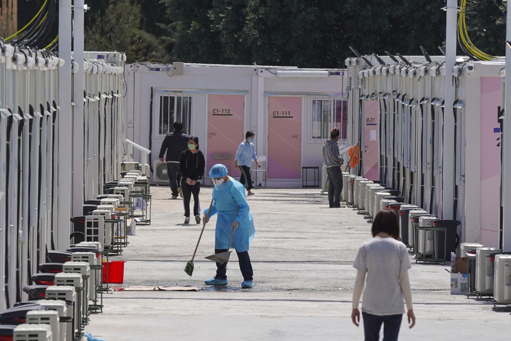 Community isolation facilities in Hong Kong are currently less than half full. Photo: Sam Tsang
