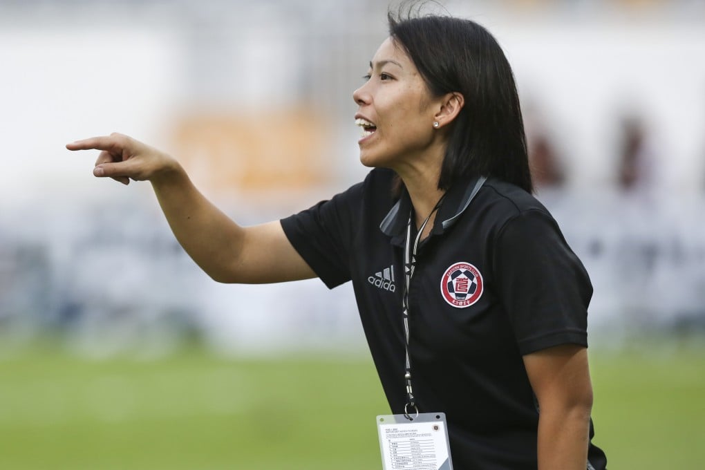 Chan Yuen-ting when coaching Eastern in Hong Kong. Mainland media reports she has been appointed head coach of Jiangsu in the China women’s Super League. Photo: Jonathan Wong