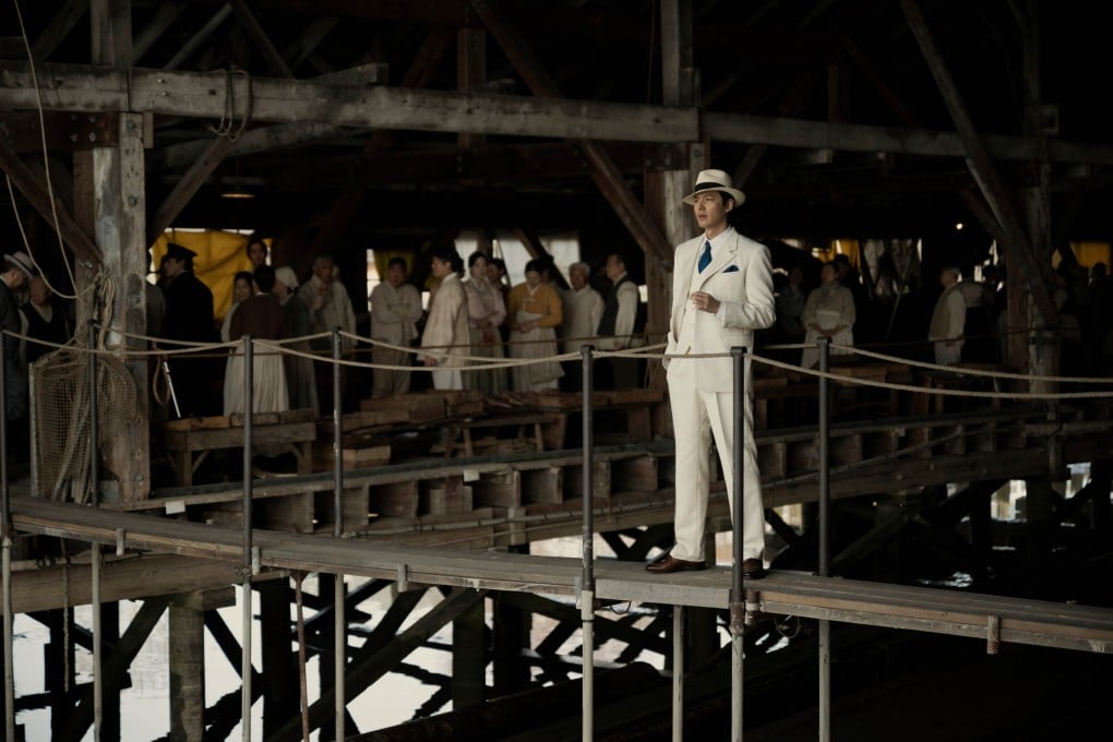 Lee Min-ho in a still from Pachinko, an adaptation of a bestselling historical novel about the struggles of a Korean immigrant family in Japan. Photo: Apple