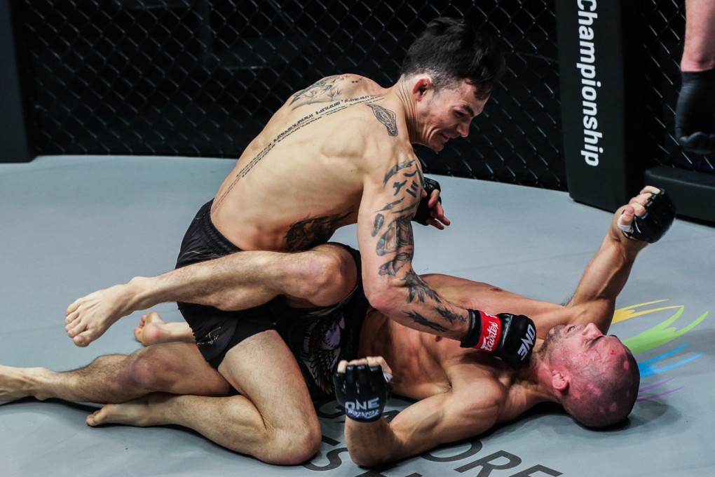Thanh Le knocks out Garry Tonon at ONE: Lights Out. Photos: ONE Championship