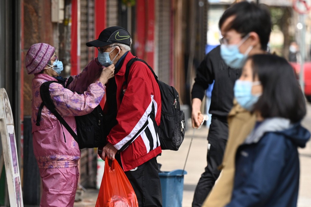 The city’s civil service chief says Covid-19 outreach teams will have visited all elderly care homes by Friday. Photo: AFP