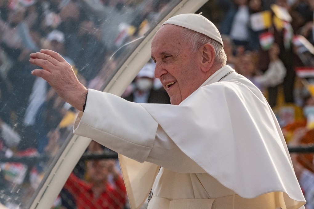 Pope Francis has called Russia’s invasion of Ukraine ‘armed aggression’. Photo: STR/dpa