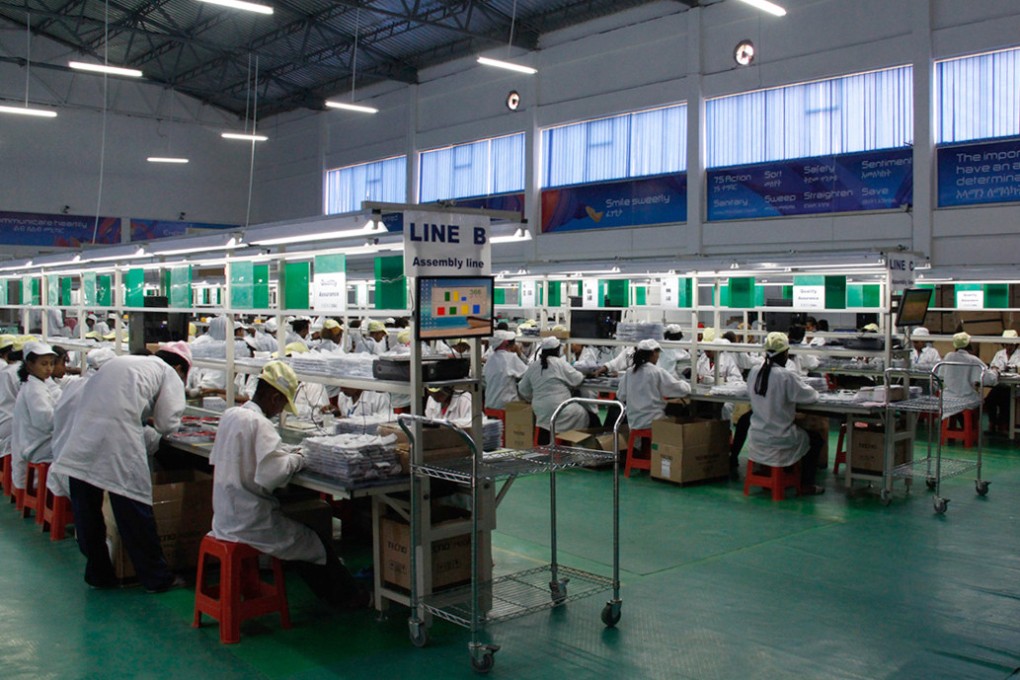 Transsion Holdings, the largest mobile phone supplier in Africa, operates its own handset factory in Ethiopia.  Photo: Handout