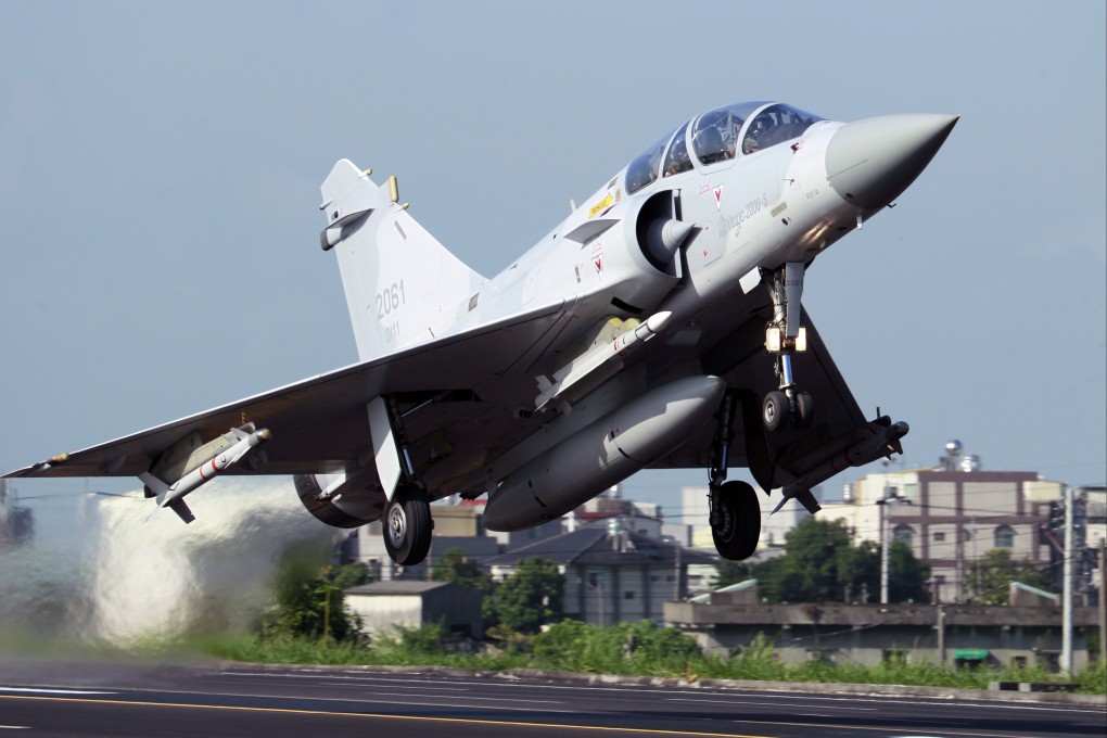 Since 1998, Taiwan’s air force has lost six Mirage 2000-5s. Photo: AP
