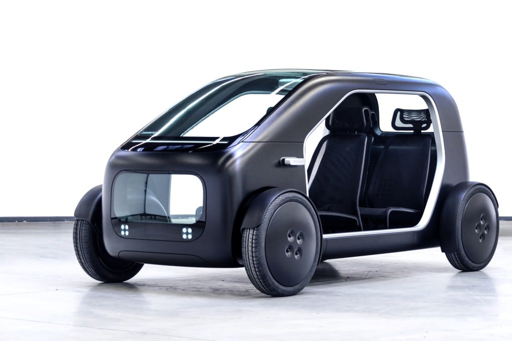 An electric-vehicle prototype designed by EV Enterprise Limited in Hong Kong called the ‘Biomega’. Photo: EV Enterprise Limited/Handout