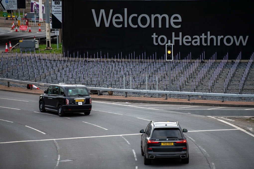 London’s Heathrow Airport. Photo: Bloomberg