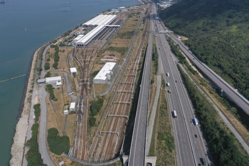 The MTR depot at Siu Ho Wan. Photo: Sam Tsang