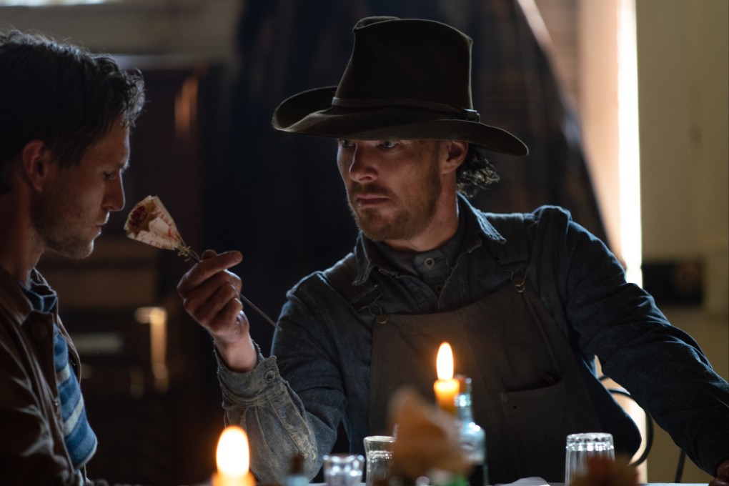 Benedict Cumberbatch (right) in a still from The Power of the Dog. Post critic James Mottram has no argument against it winning the best picture Oscar. Photo: Kirsty Griffin/Netflix