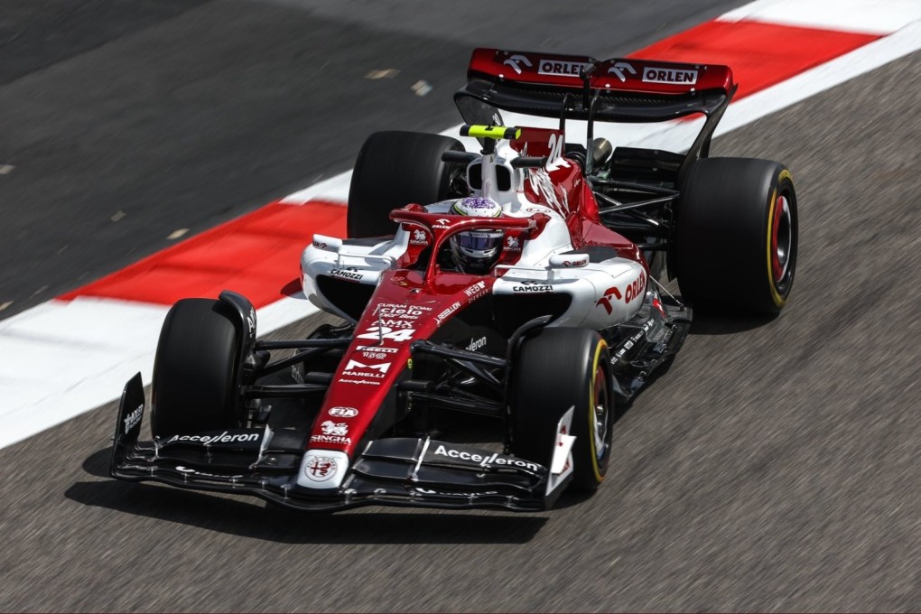 Alfa Romeo driver Zhou Guanyu during F1 preseason testing in Bahrain. Photo: Alfa Romeo F1 Team ORLEN/Formula 1