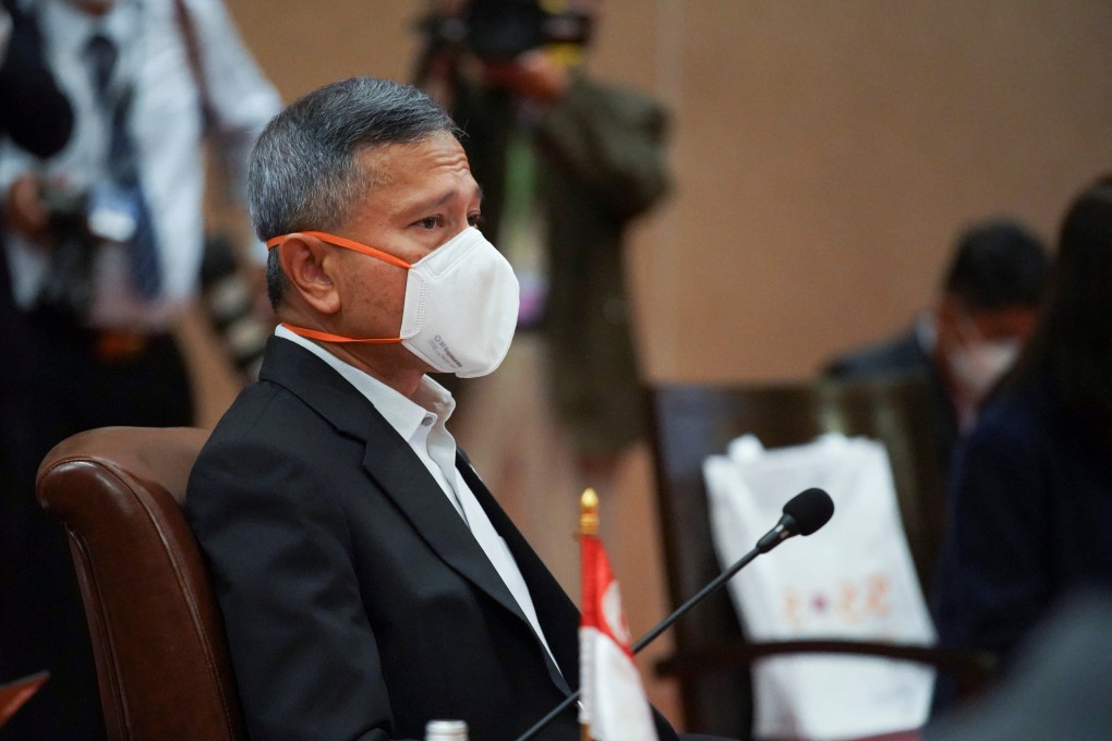 Singapore’s Foreign Minister Vivian Balakrishnan. Photo: Reuters