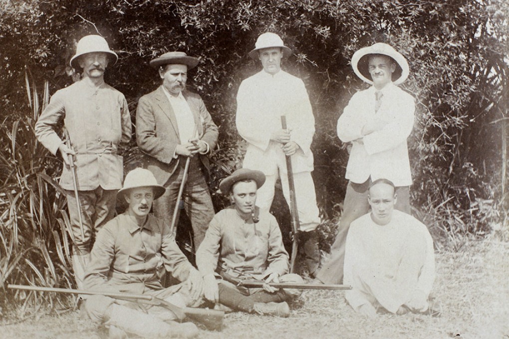 A shooting party near Hoihow (present-day Haikou, Hainan), China, in 1898. Photo: University of Bristol Library / © 2007 SOAS