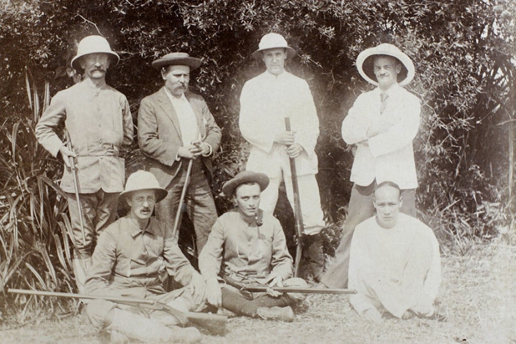 A shooting party near Hoihow (present-day Haikou, Hainan), China, in 1898. Photo: University of Bristol Library / © 2007 SOAS