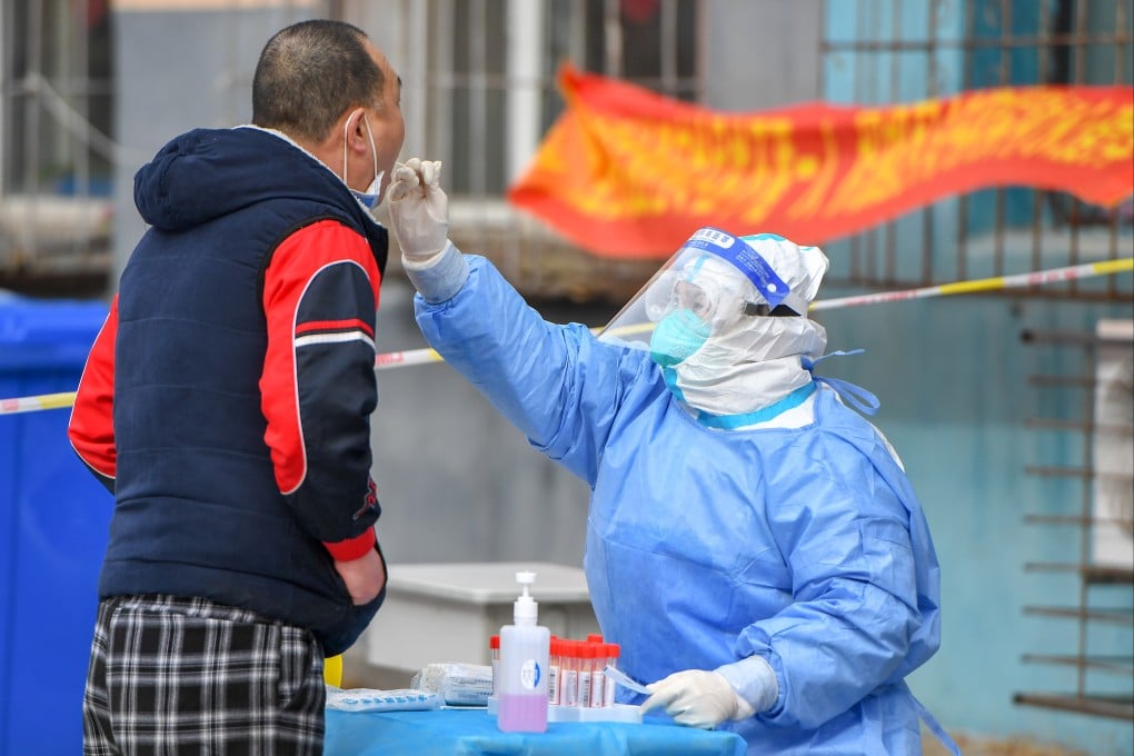 China is battling its worst outbreak of locally transmitted cases since the start of the pandemic. Photo: Xinhua