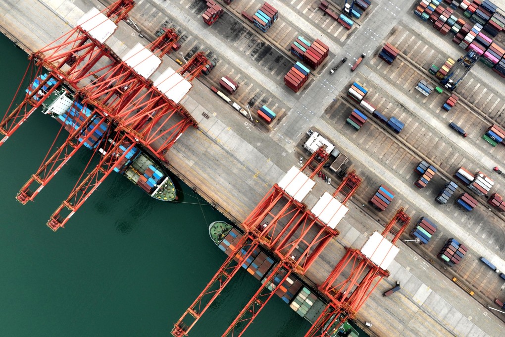 China has set an annual economic growth target of “around 5.5 per cent” this year, but economists have questioned if the country is able to achieve it amid intensifying geopolitical challenges, global commodity price inflation and a zero-Covid policy that clogs supply chains. Photo: Xinhua