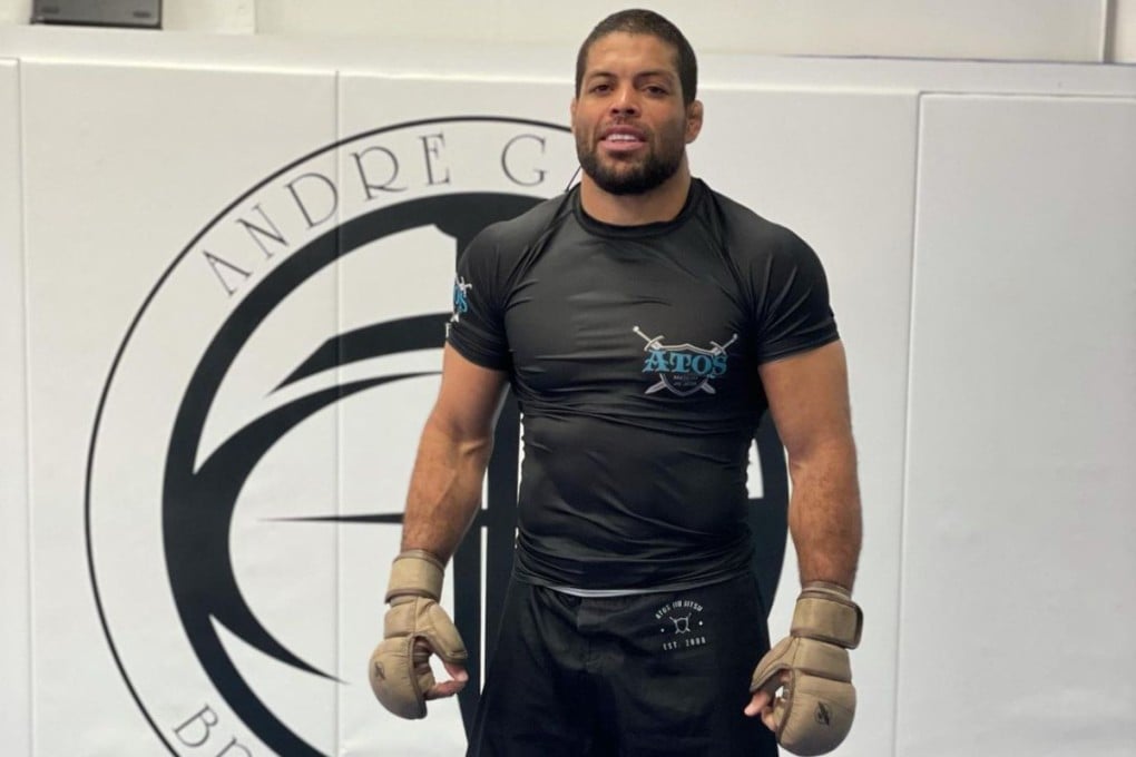 Andre Galvao trains ahead of his ONE debut. Photos: ONE Championship.