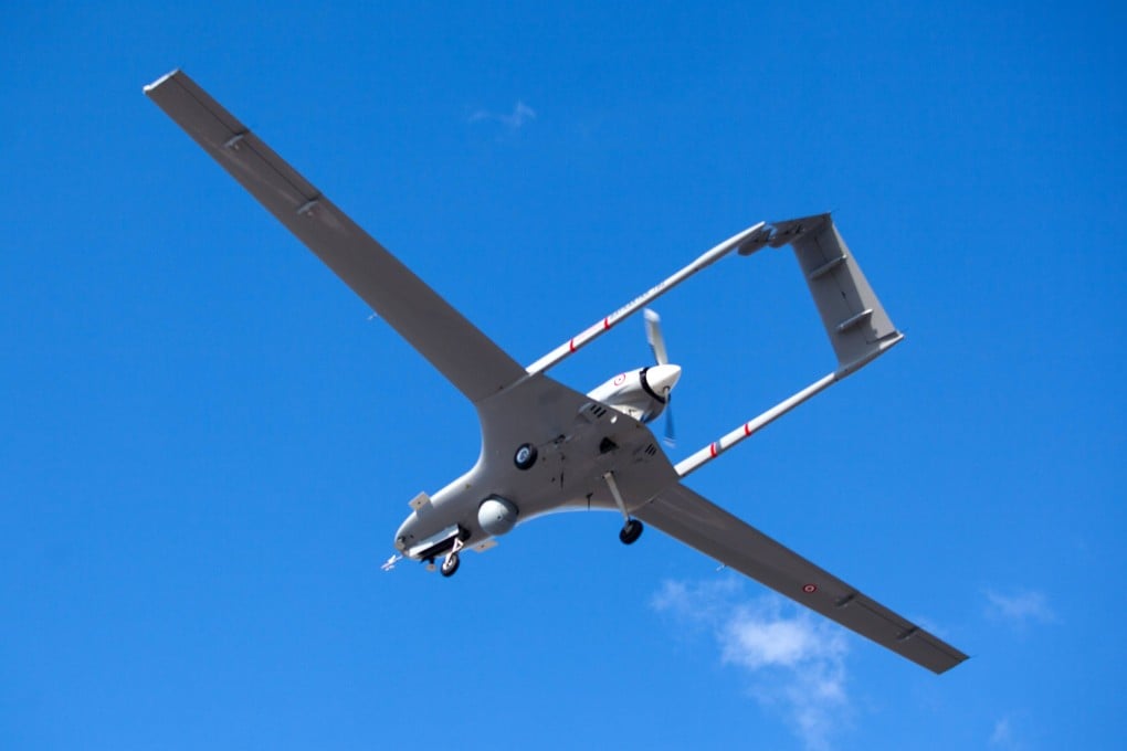 A Bayraktar TB2 drone. The drones have carried out unexpectedly successful attacks in the early stages of Ukraine’s conflict with Moscow. File photo: AFP