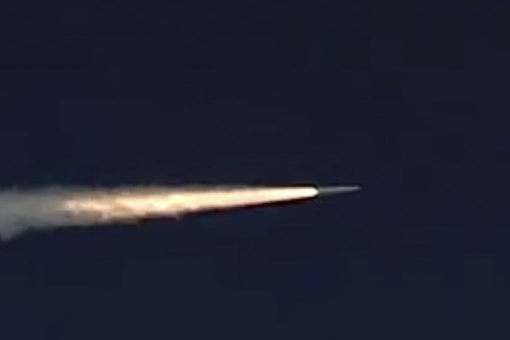 A deadly Russian Kinzhal hypersonic missile, called a ‘Dagger’ by Putin. Photo: AP Photo