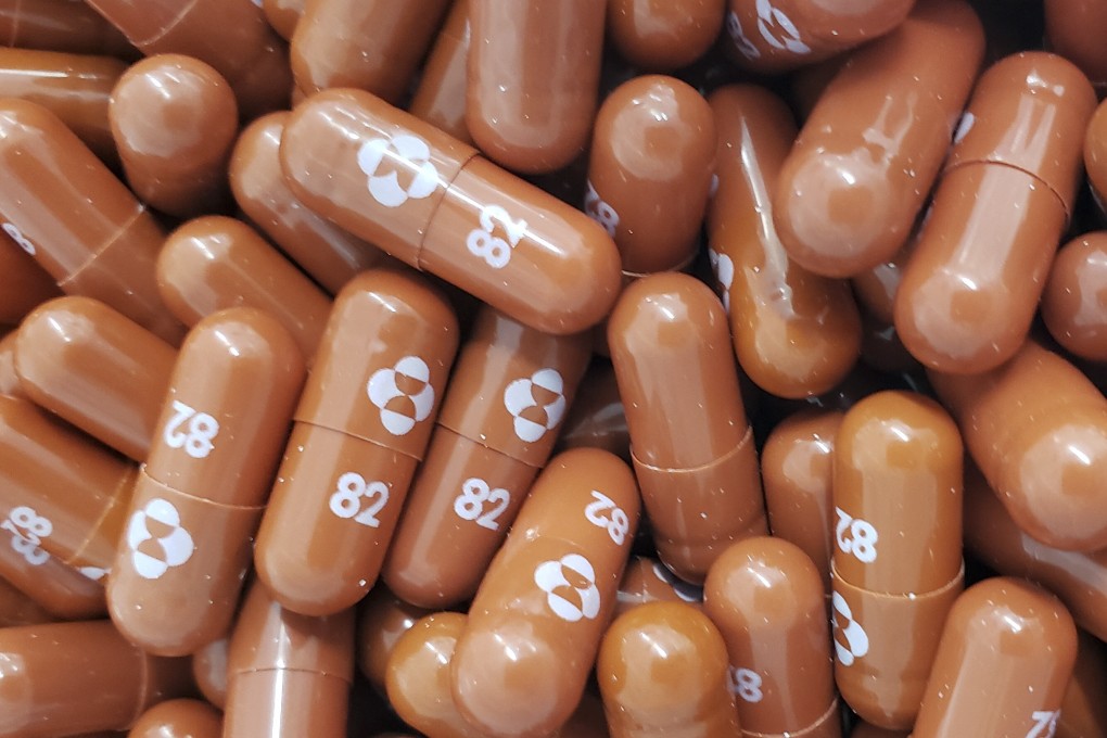 Hospital Authority Chief Manager Dr Lau Ka-hin says public health facilities have administered Merck’s molnupiravir to 8,500 patients so far. Photo: Handout