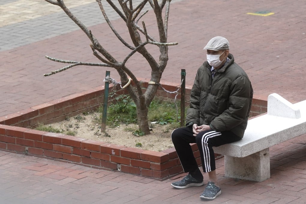 Hong Kong’s elderly residents who live alone say they receive little support when they are infected with the coronavirus. Photo: Sam Tsang