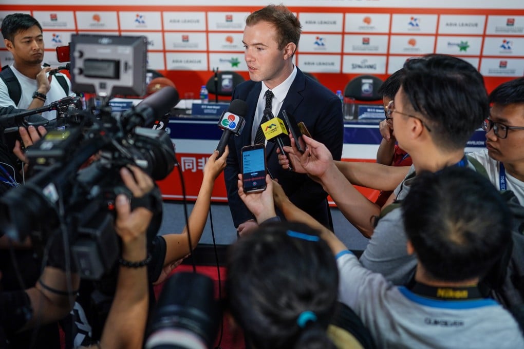 East Asia Super League CEO Matt Beyer at The Terrific 12 event in Studio City, Macau. Photo: Handout