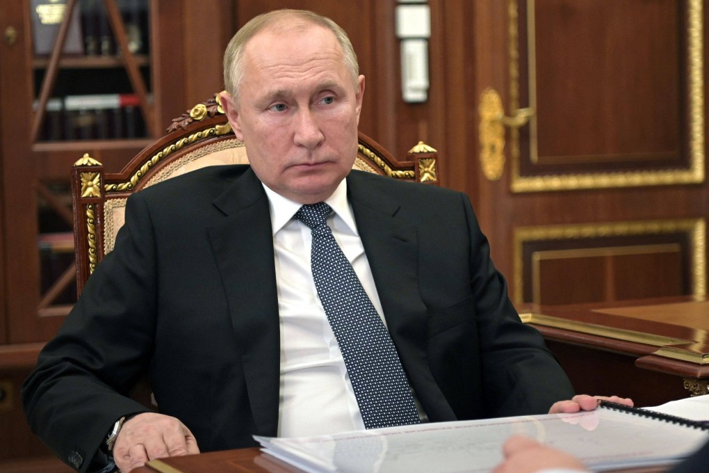 Russian President Vladimir Putin at the Kremlin on Tuesday. Photo: AFP