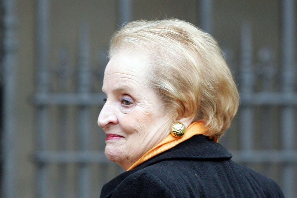 Madeline Albright arrives for an event at St Margaret’s Church, Westminster Abbey, London in December 2005. Photo: Reuters