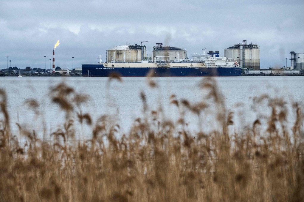 The Rudolf Samoylovich, a LNG (Liquefied Natural Gas) tanker like those Japan has banned from Russia. Photo: AFP