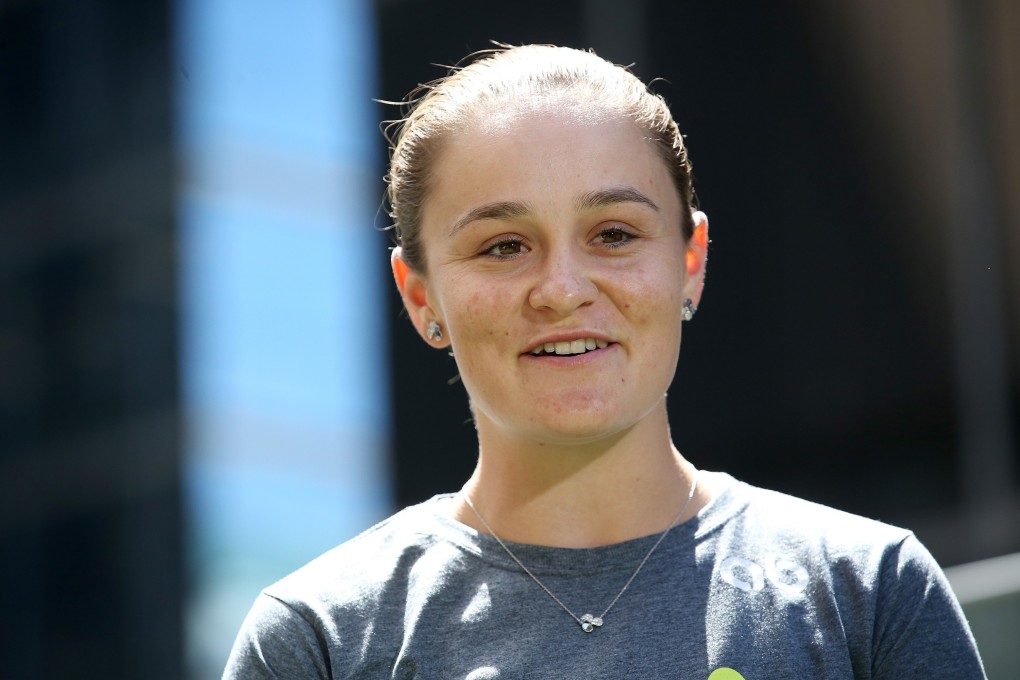 Ashleigh Barty speaks to the media in Brisbane a day after her shock retirement. Photo: EPA-EFE