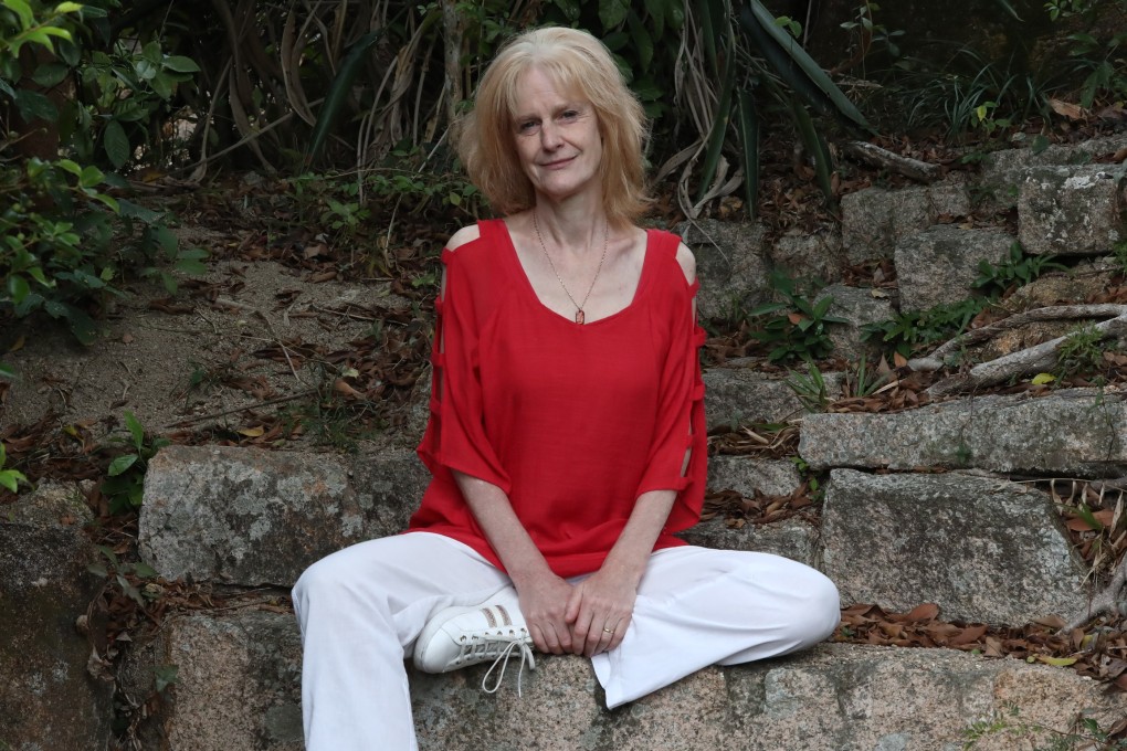 Theodora Whittington at her home in St. Stephen’s College, Stanley, Hong Kong. She is a lawyer, author and an illustrator-artist. Photo: Jonathan Wong