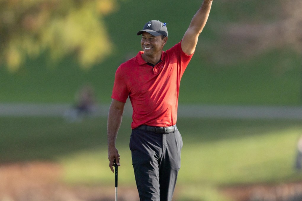 Tiger Woods on the 17th green during the final round of the PNC Championship. Photo: USA TODAY Sports