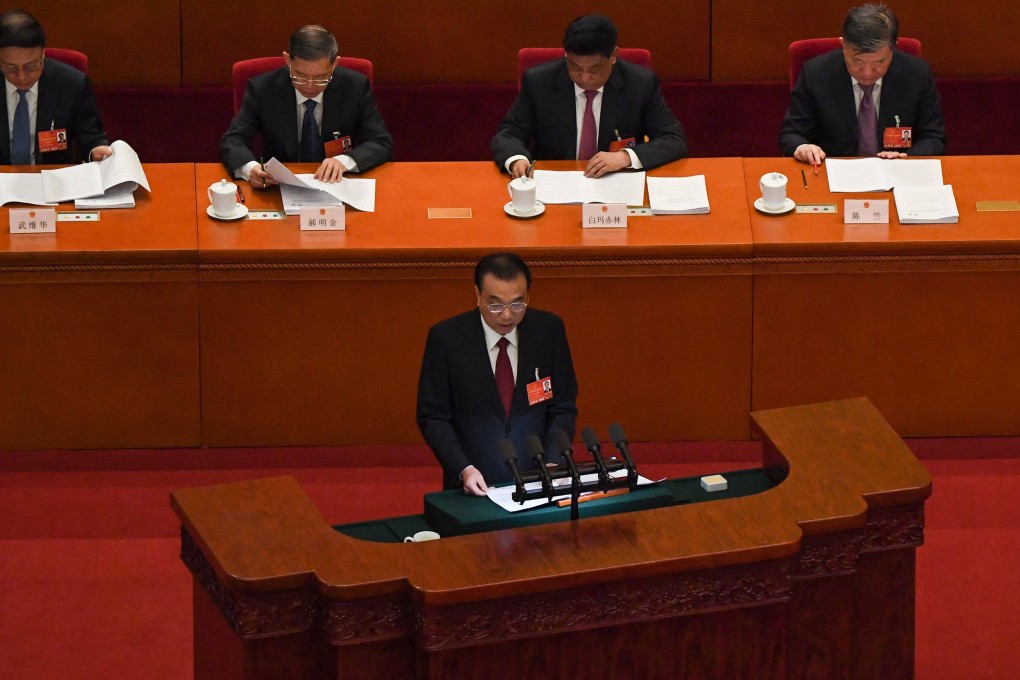 Premier Li Keqiang said in this year’s work report this month that China would set up the fund to safeguard against systemic risks. Photo: AFP