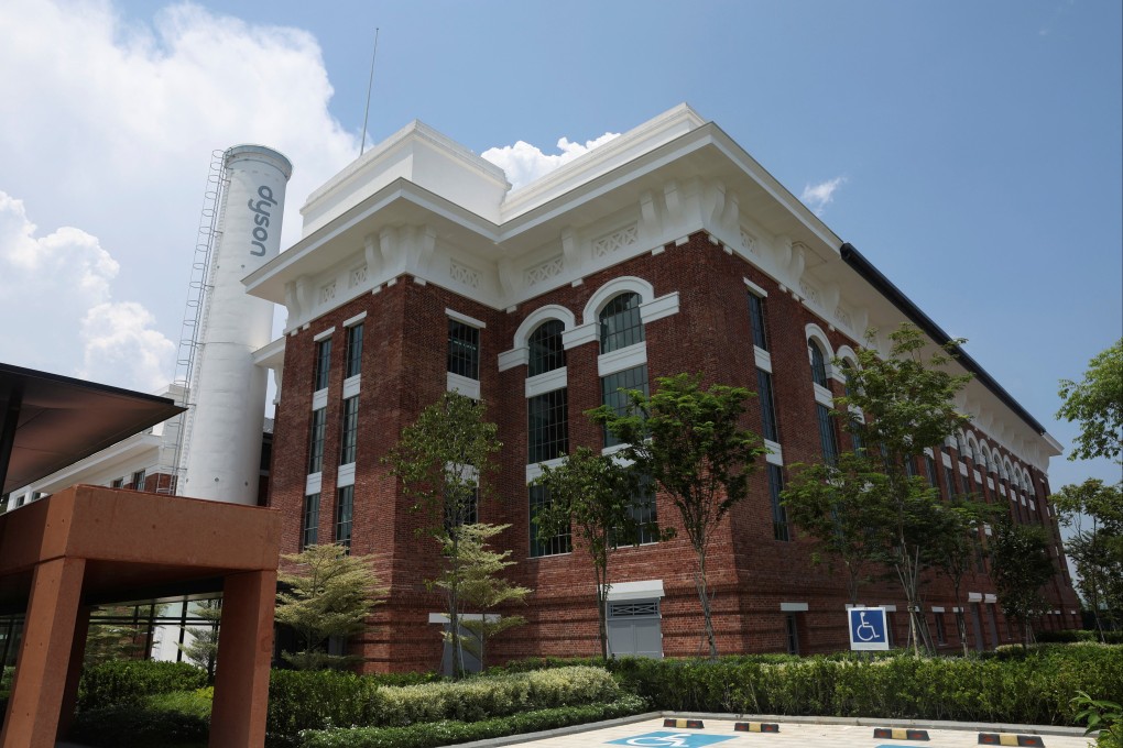 Dyson’s new global headquarters at St. James Power Station in Singapore. Photo: Reuters
