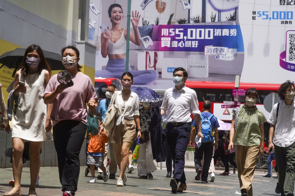 One property developer has already begun offering incentives to e-voucher recipients. Photo: Sam Tsang