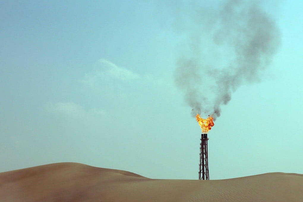 A flare stack from a gas well in Doha. Russia’s assault on Ukraine is reverberating in the energy-rich Gulf. Photo: AFP