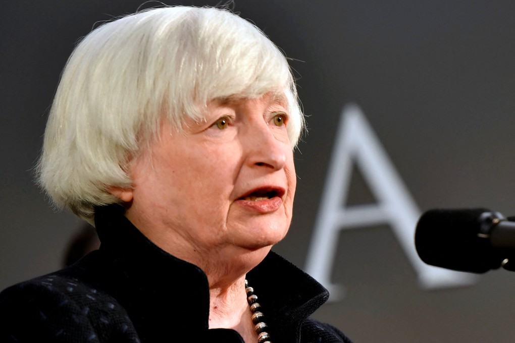 US Treasury Secretary Janet Yellen (pictured on March 11) says she doesn’t think sanctions on China for aiding Russia are “necessary or appropriate at this point”. Photo: Reuters