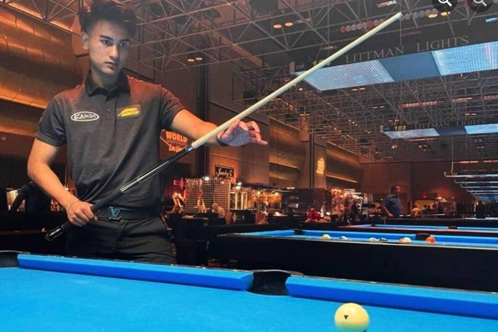 Robbie Capito in Las Vegas Open with new sponsor’s logo on his polo shirt. Photo: Capito fb