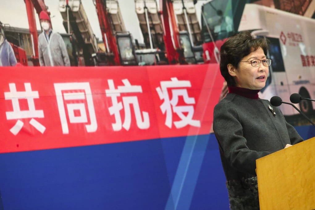 Chief Executive Carrie Lam. Photo: Edmond So
