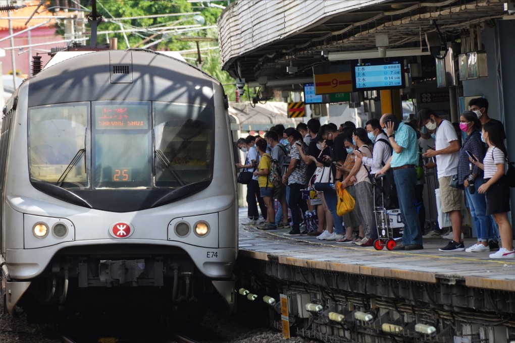 The last time the MTR Corporation raised fares was in 2019, by 3.3 per cent. Photo: Sam Tsang