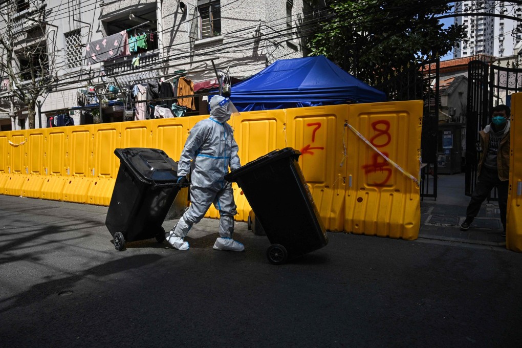 Shanghai authorities ordered a snap lockdown covering different parts of the city across eight days, catching many expats off guard. Photo: AFP