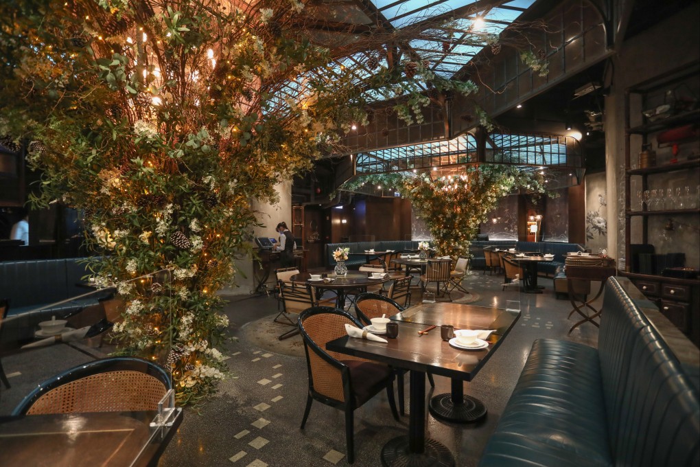 The interior of Mott 32 in Central, Hong Kong. Photo: SCMP/Jonathan Wong