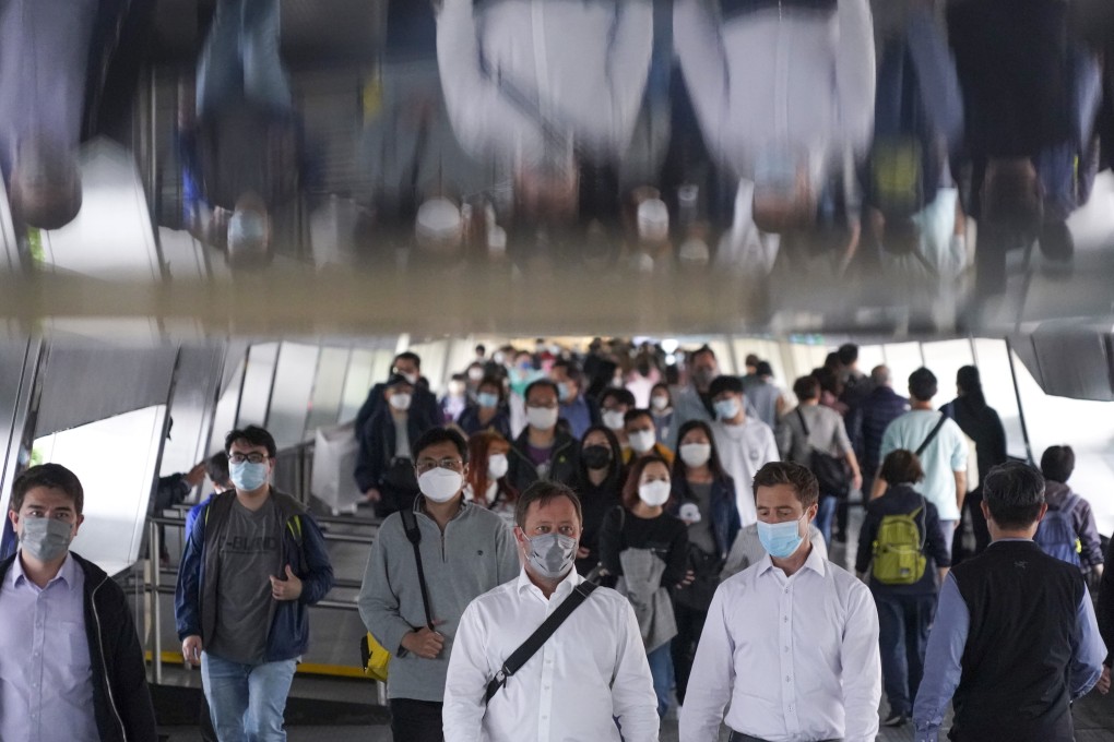 Hong Kong Chief Executive Carrie Lam has urged society to be more positive for the public to be confident in the government and maintain mental wellness in order to fight the epidemic.  Photo:  Felix Wong