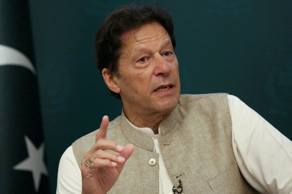Pakistani Prime Minister Imran Khan’s political future looks increasingly fraught. Photo: Reuters