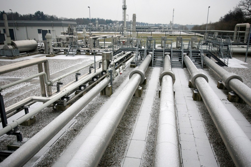 A gas storage facility in Rehden, Germany. Photo: Reuters