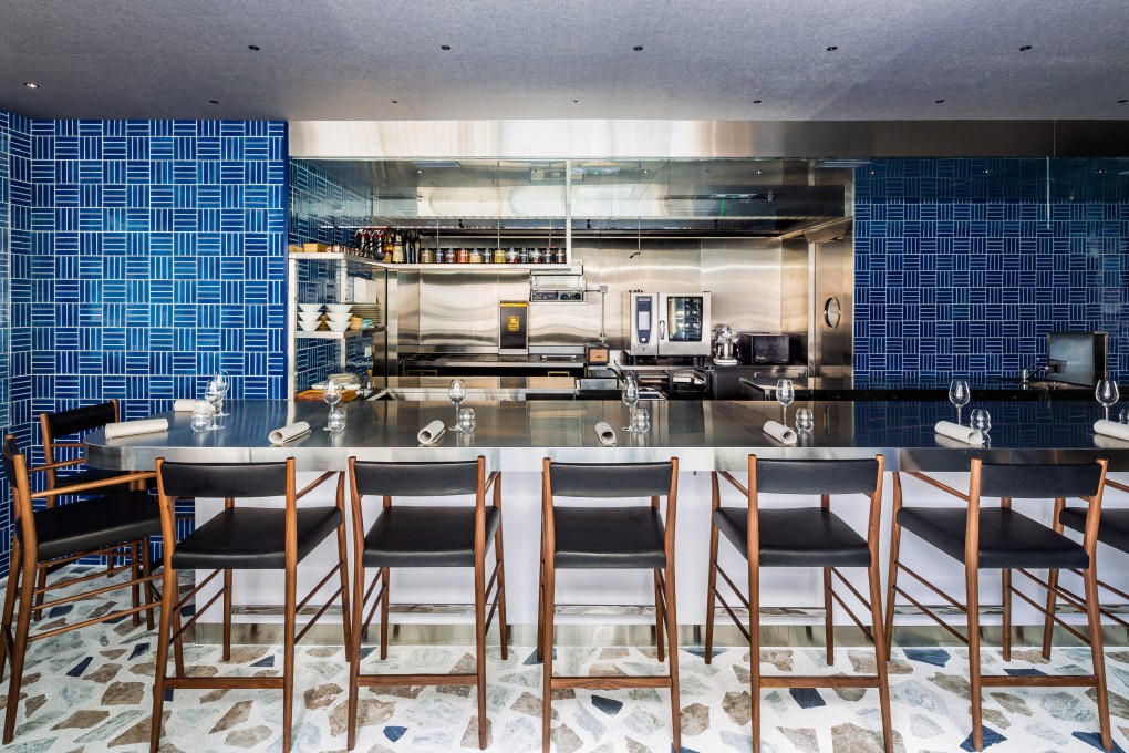 The chef counter at Mono, one of the most avant-garde venues in Hong Kong where the minimalist menu is focused entirely on what’s in season. Photo: Mitch Geng